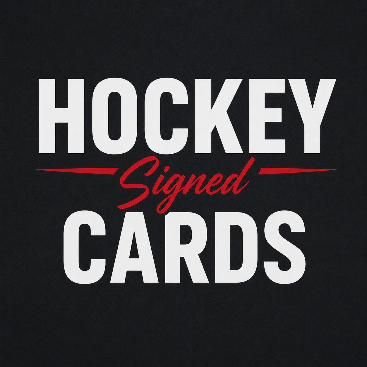 Hockey Signed Cards
