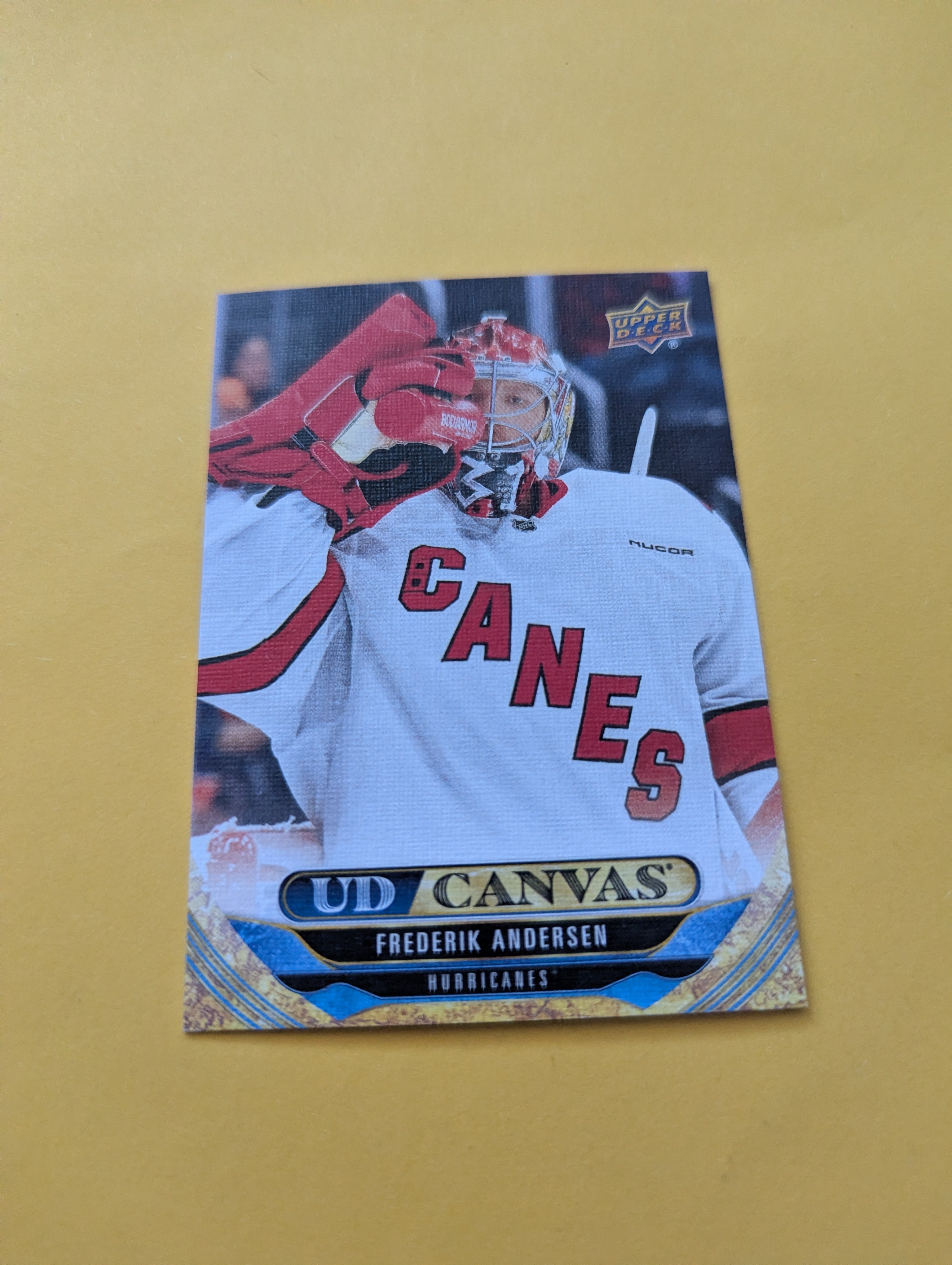 Frederik Andersen 24-25 Upper Deck UD Canvas Card