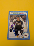 Marek Zidlicky Signed Nashville Predators Card