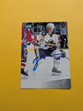 Brad May Signed Buffalo Sabres Card D