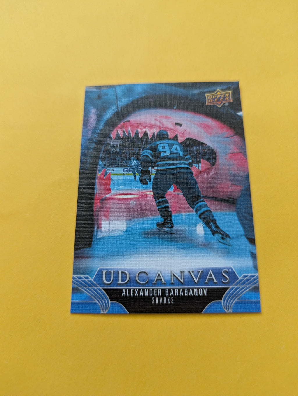 Alexander Barabanov 23-24 Upper Deck UD Canvas Card