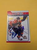 Shawn Matthias Signed Florida Panthers Card A