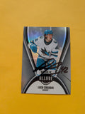 Luca Cagnoni Signed San Jose Sharks Rookie Card