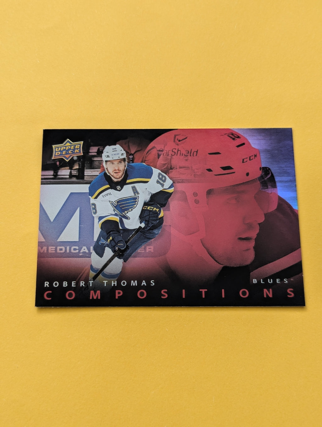 Robert Thomas 25-26 Upper Deck Compositions Red Parallel Card 081/199