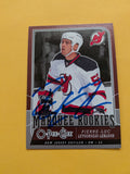 Pierre Luc Letourneau Leblond Signed New Jersey Devils Rookie Card A