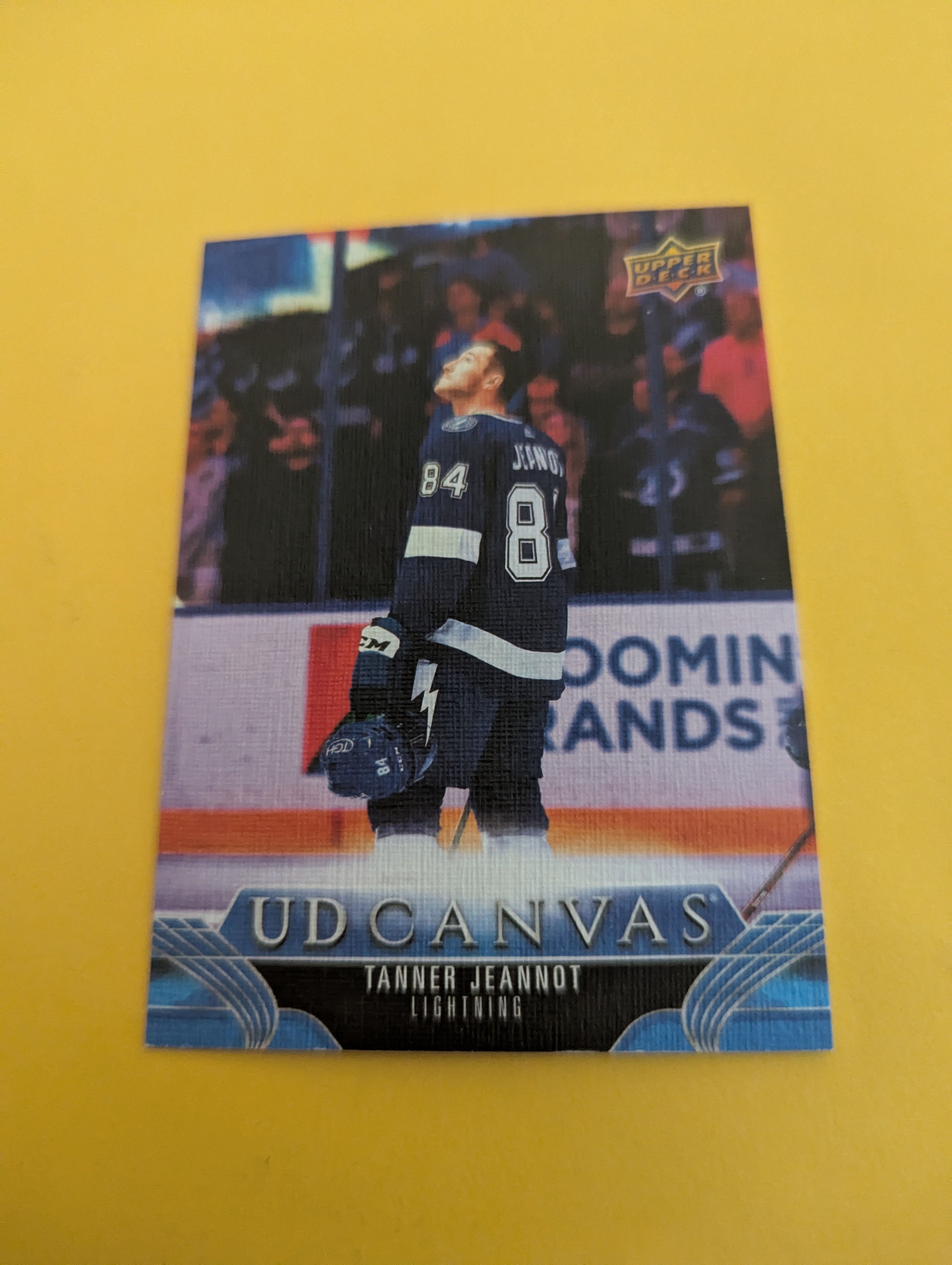 Tanner Jeannot 23-24 Upper Deck UD Canvas Card