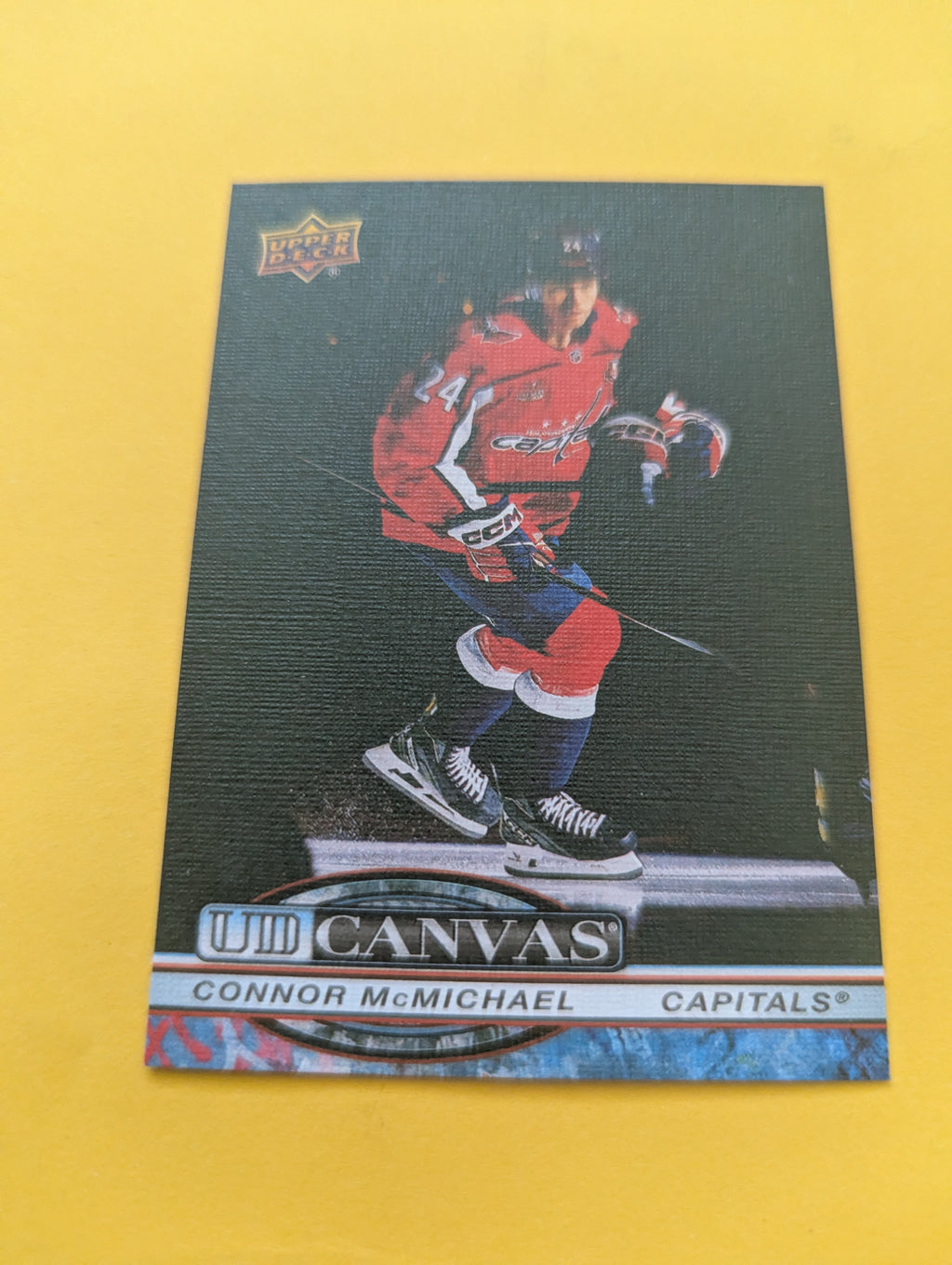 Connor McMichael 25-26 Upper Deck UD Canvas Card