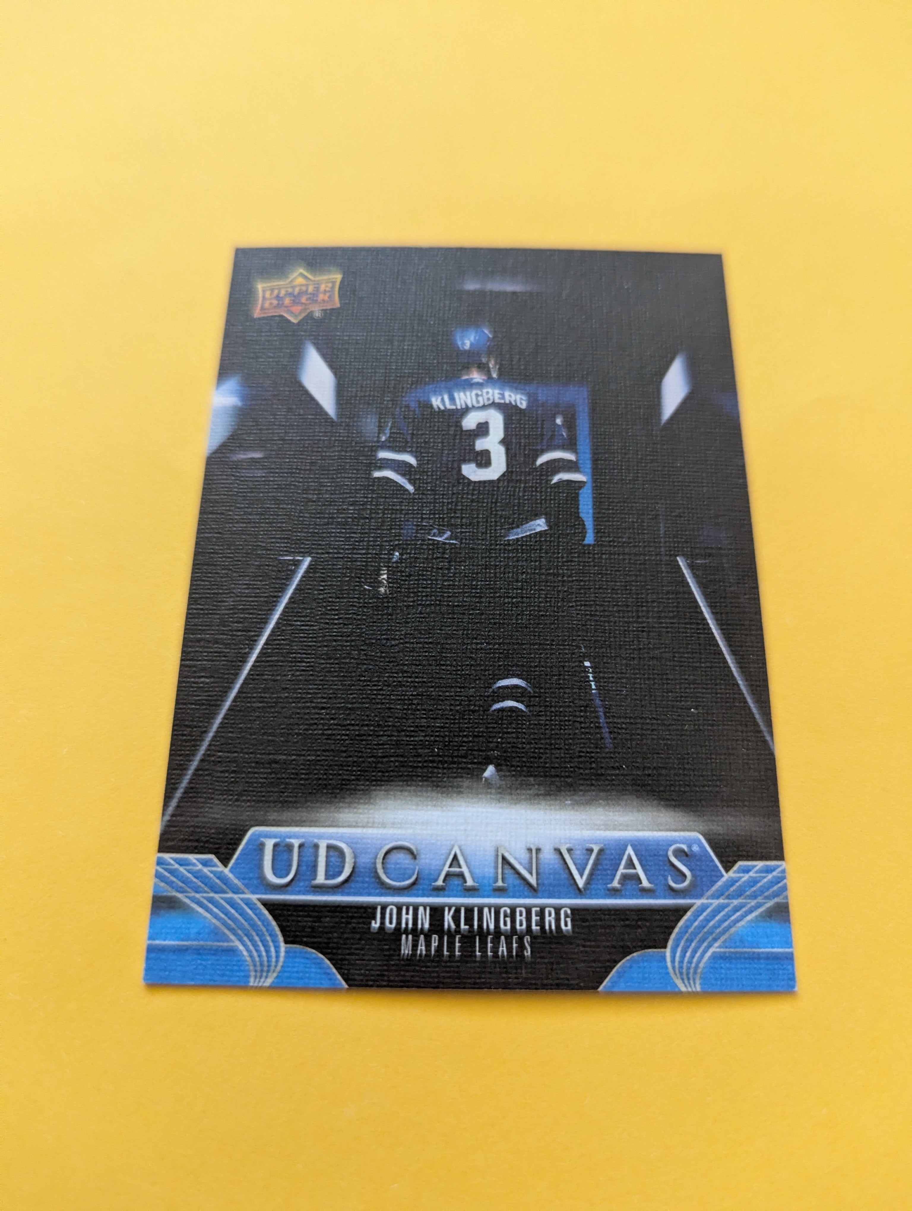 John Klingberg 23-24 Upper Deck UD Canvas Card