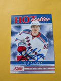Tim Erixon Signed New York Rangers Rookie Card B