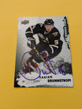 Fabian Brunnstrom Signed Dallas Stars Rookie Card
