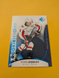 Ryan Leonard 25-26 SP Rookie Authentics Blue Card