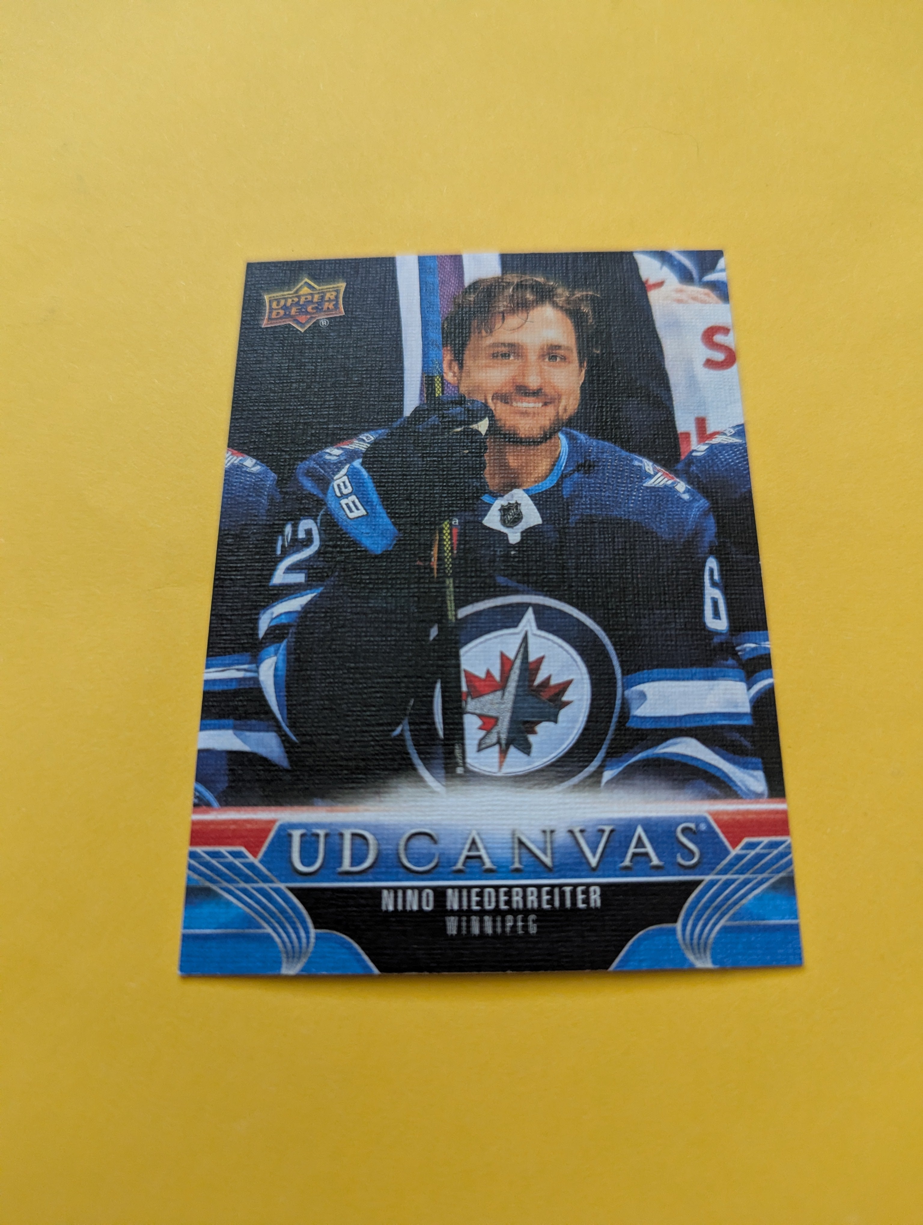 Nino Niederreiter 23-24 Upper Deck UD Canvas Card