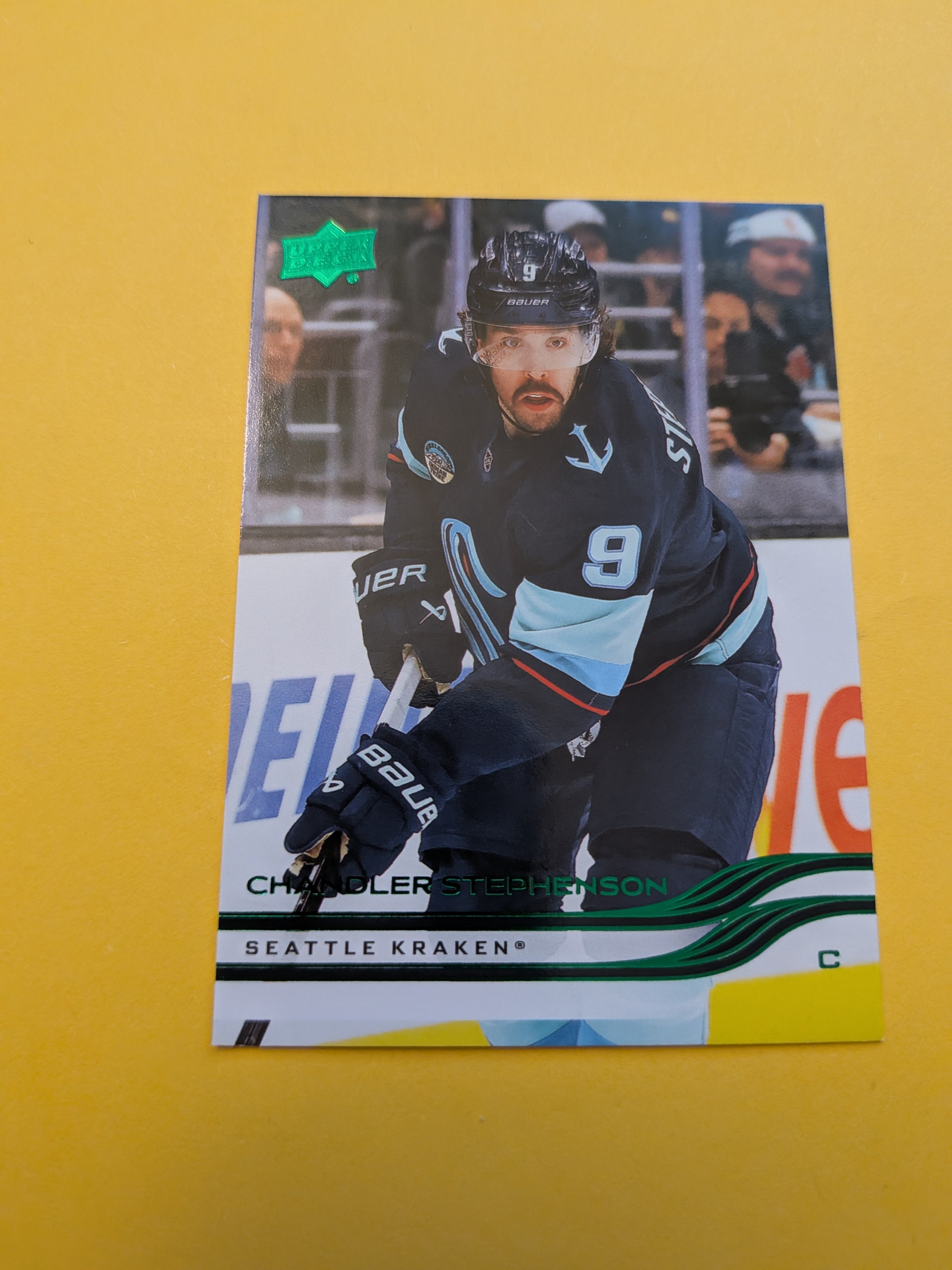 Chandler Stephenson 25-26 Upper Deck Green Holiday Card