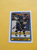 Dave Lowry Signed St. Louis Blues Card A