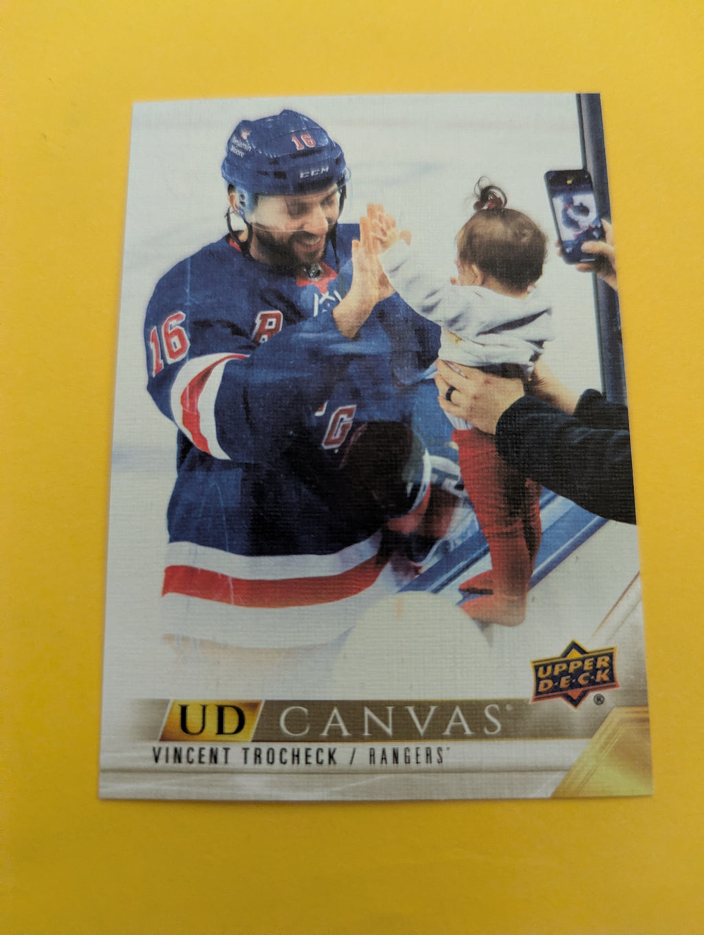 Vincent Trocheck 22-23 Upper Deck UD Canvas Card