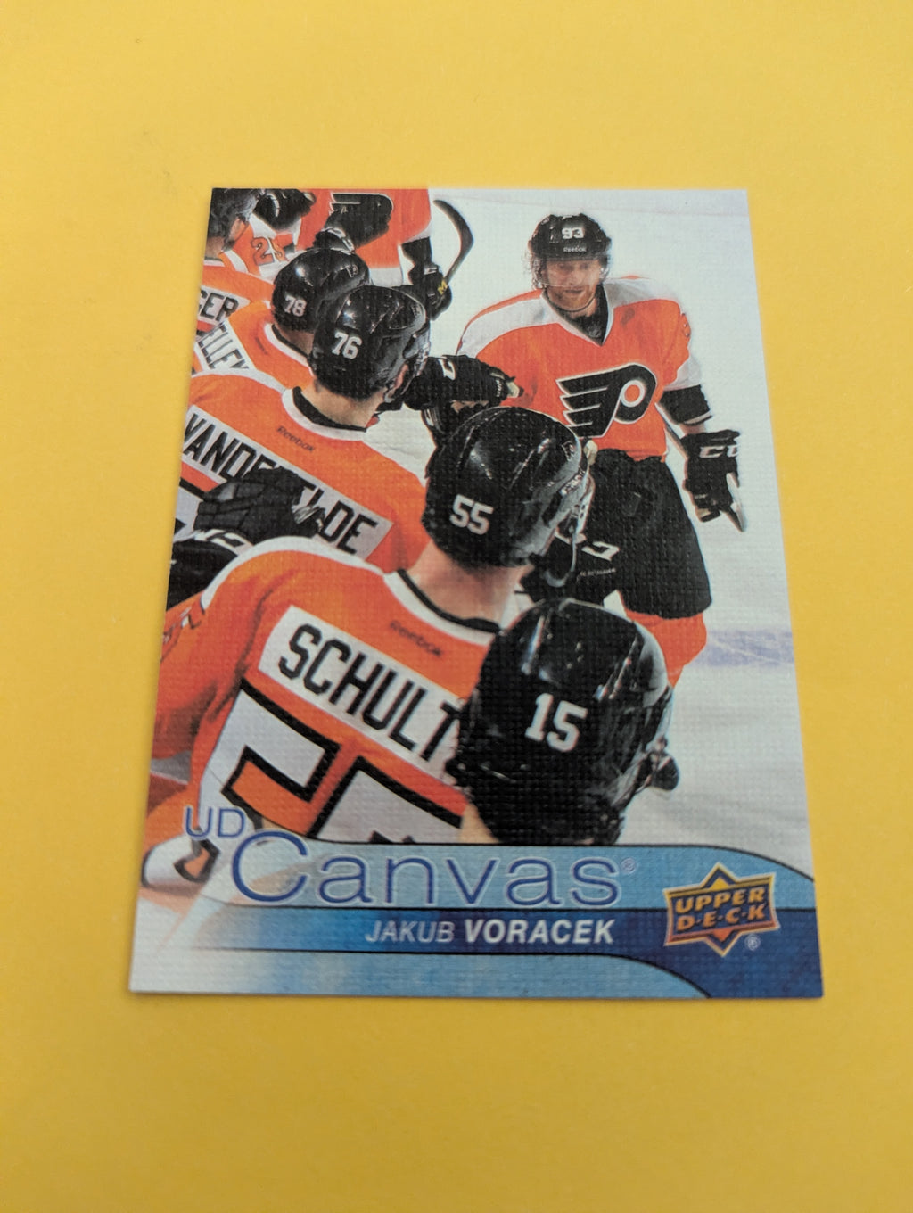 Jakub Voracek 16-17 Upper Deck UD Canvas Card