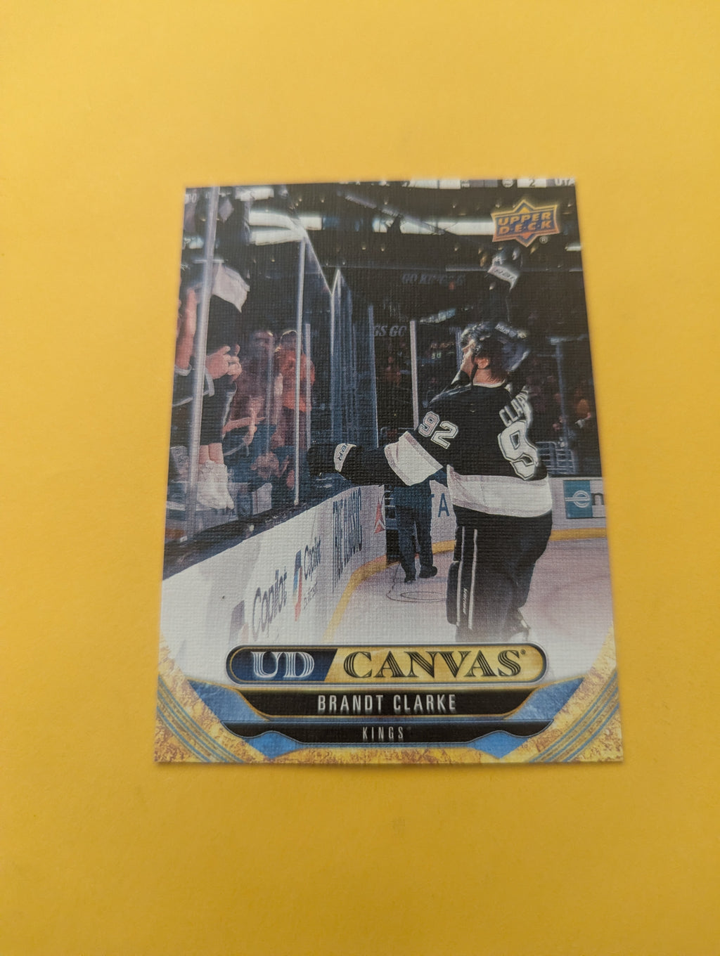Brandt Clarke 25-26 Upper Deck UD Canvas Card