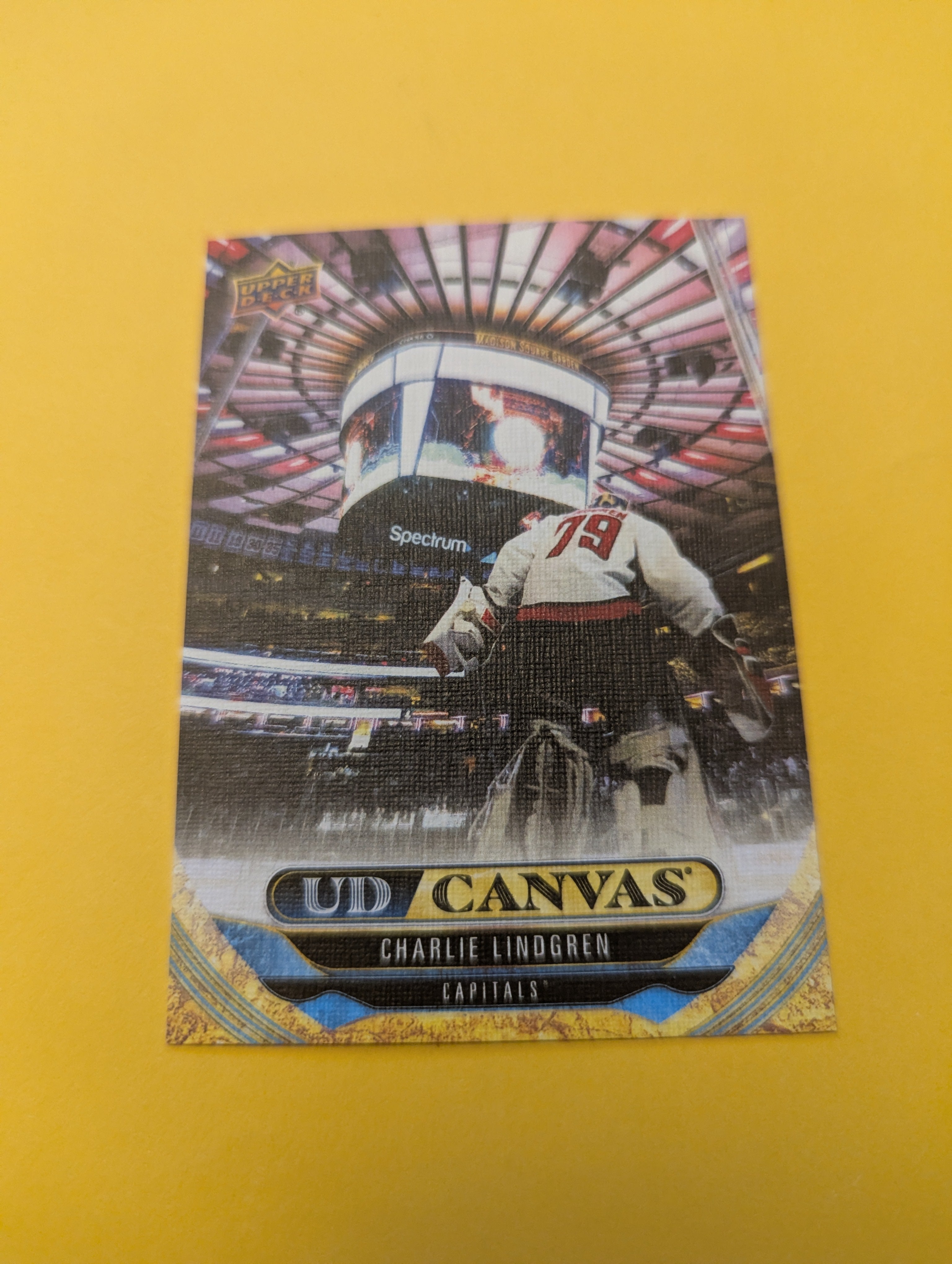 Charlie Lindgren 24-25 Upper Deck UD Canvas Card