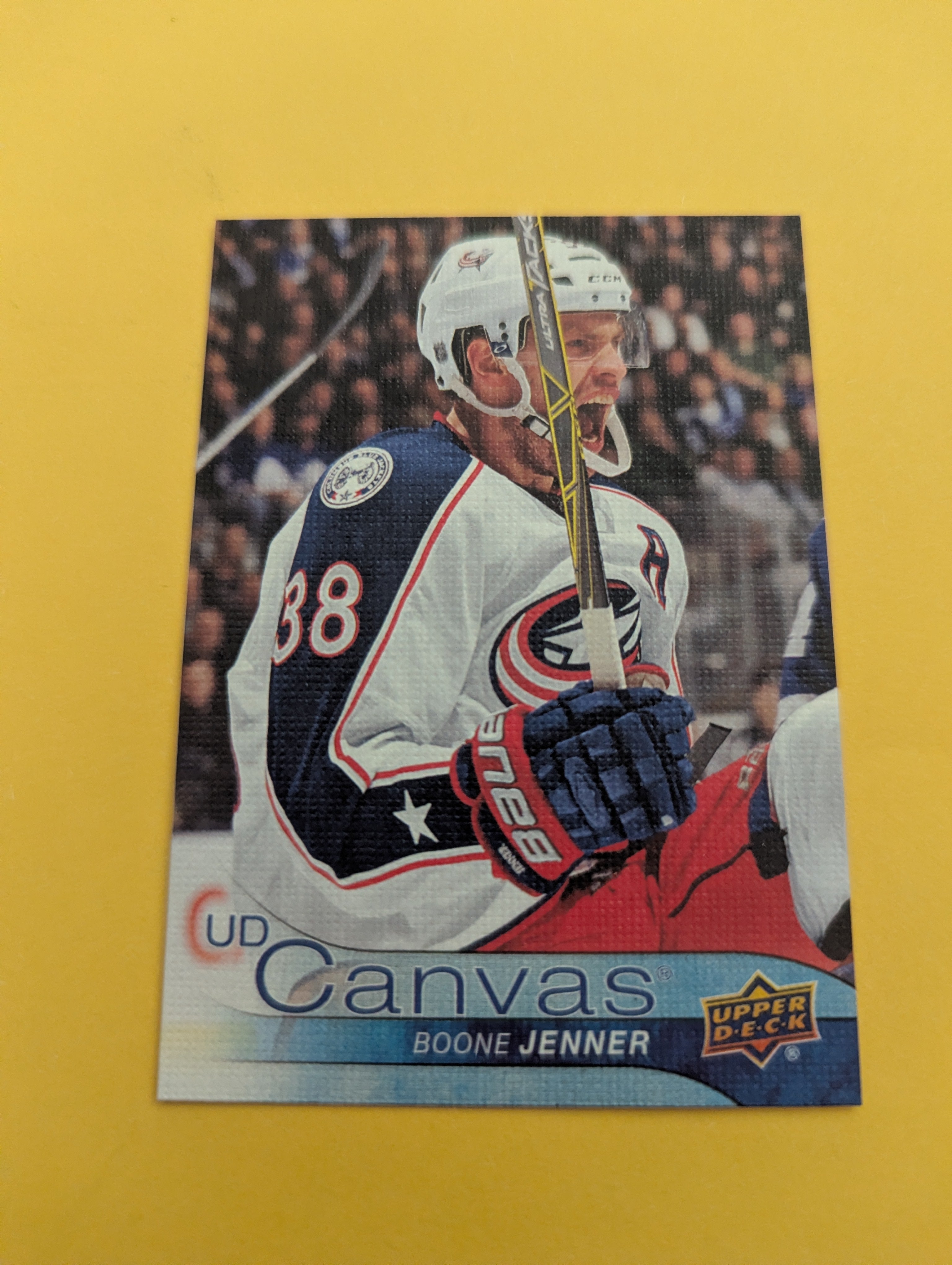 Boone Jenner 16-17 Upper Deck UD Canvas Card