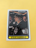 Steve Kasper Signed Los Angeles Kings Card