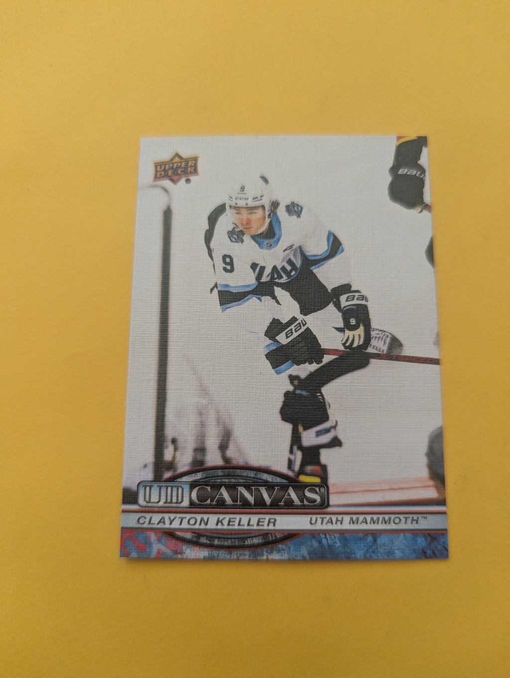 Clayton Keller 25-26 Upper Deck UD Canvas Card