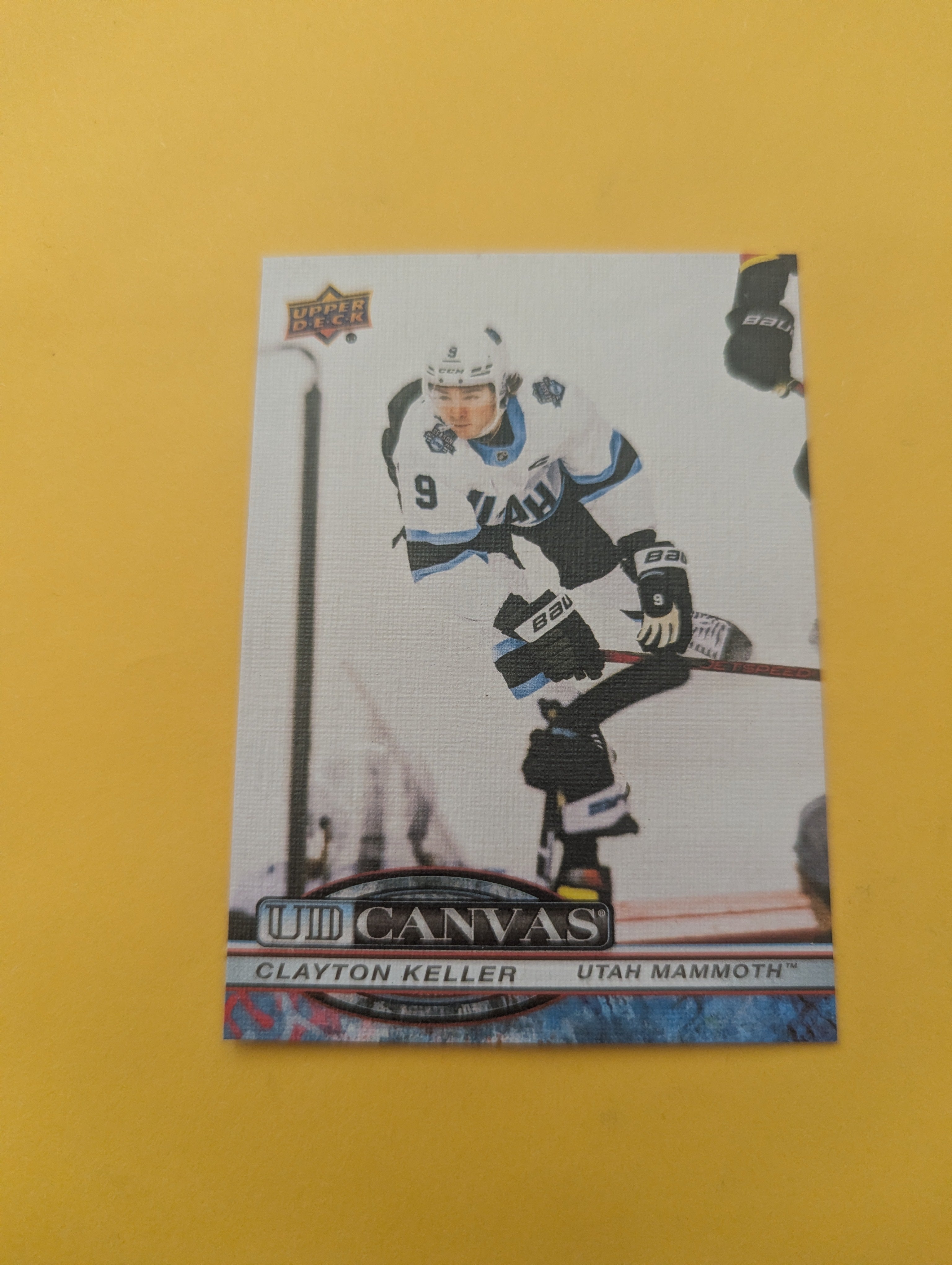 Clayton Keller 25-26 Upper Deck UD Canvas Card