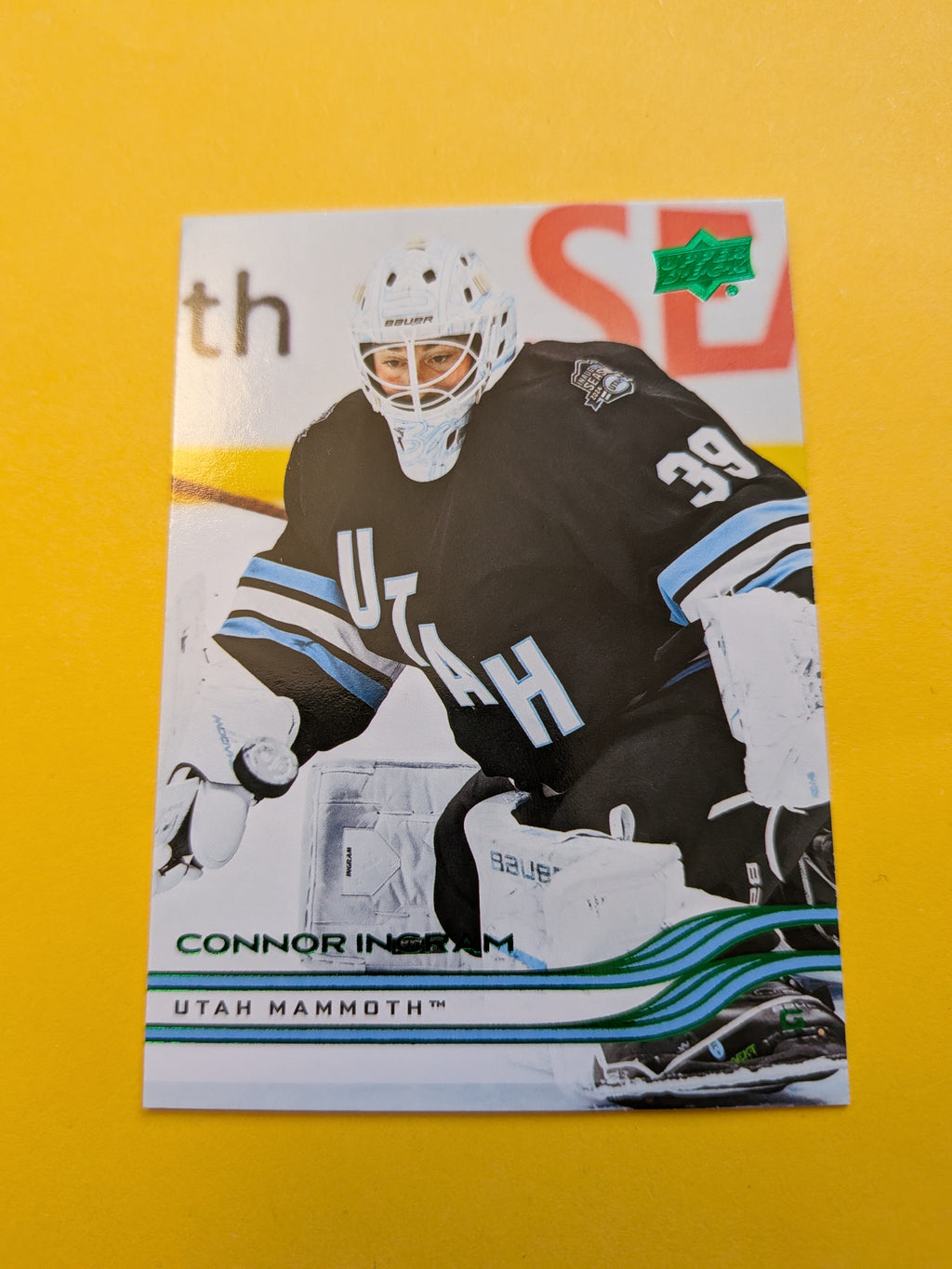 Connor Ingram 25-26 Upper Deck Green Holiday Card