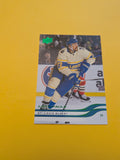 Justin Faulk 25-26 Upper Deck Green Holiday Card