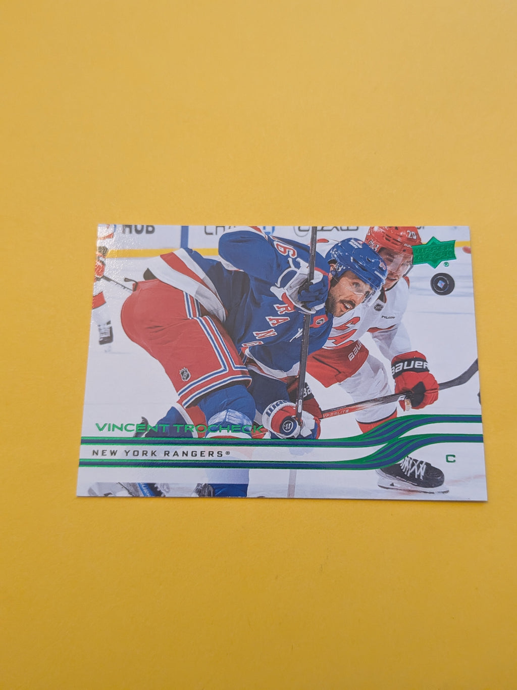 Vincent Trocheck 25-26 Upper Deck Green Holiday Card