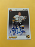 Ken Hodge Signed Boston Bruins Card