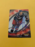 Mike Commodore Signed Columbus Blue Jackets Card