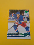 Braden Schneider 25-26 Upper Deck Green Holiday Card