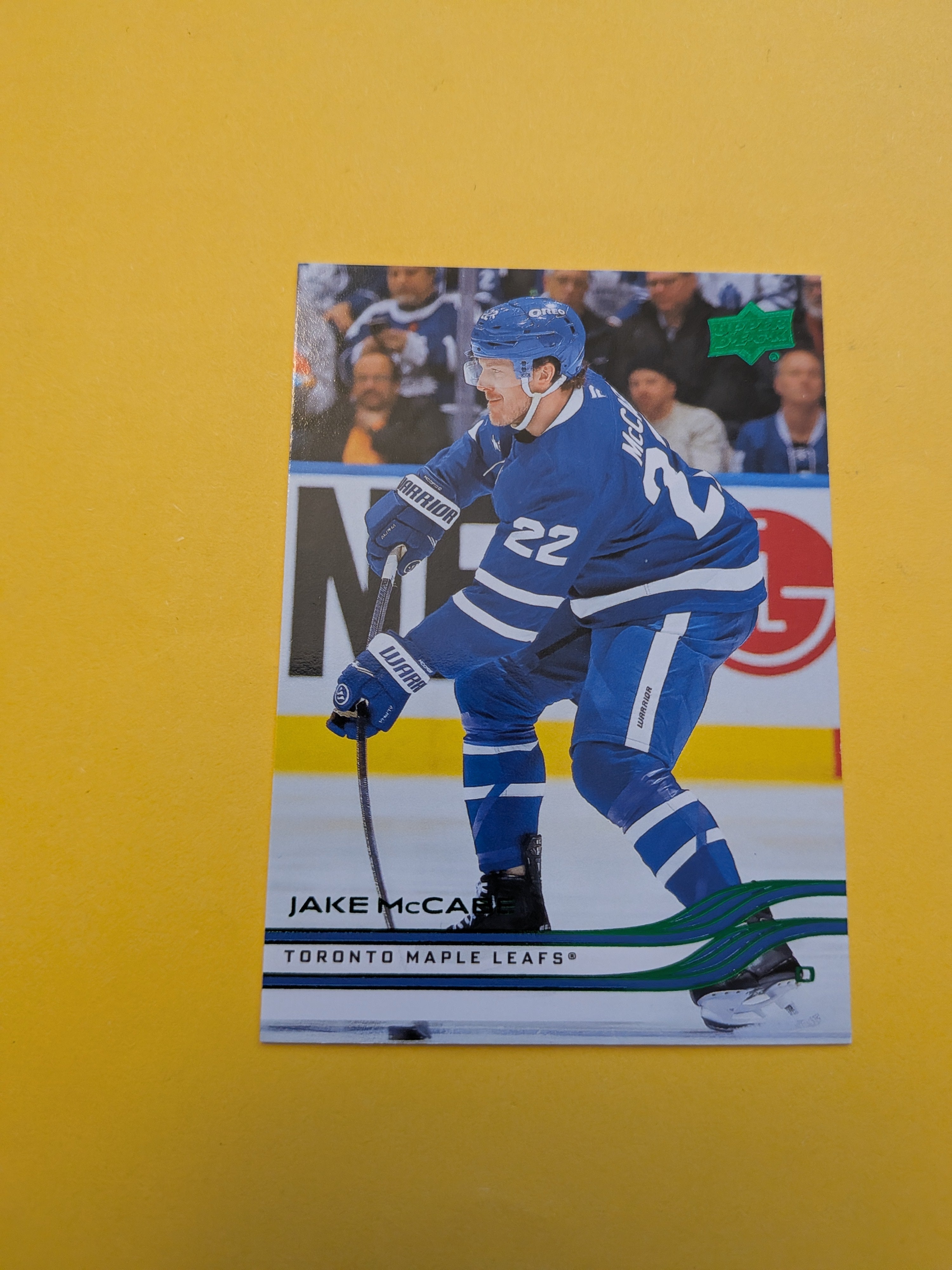Jake McCabe 25-26 Upper Deck Green Holiday Card