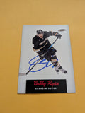 Bobby Ryan Signed Anaheim Ducks Card K