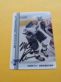 Marty Reasoner Signed St. Louis Blues Card A