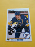 Mike Lalor Signed St. Louis Blues Card A
