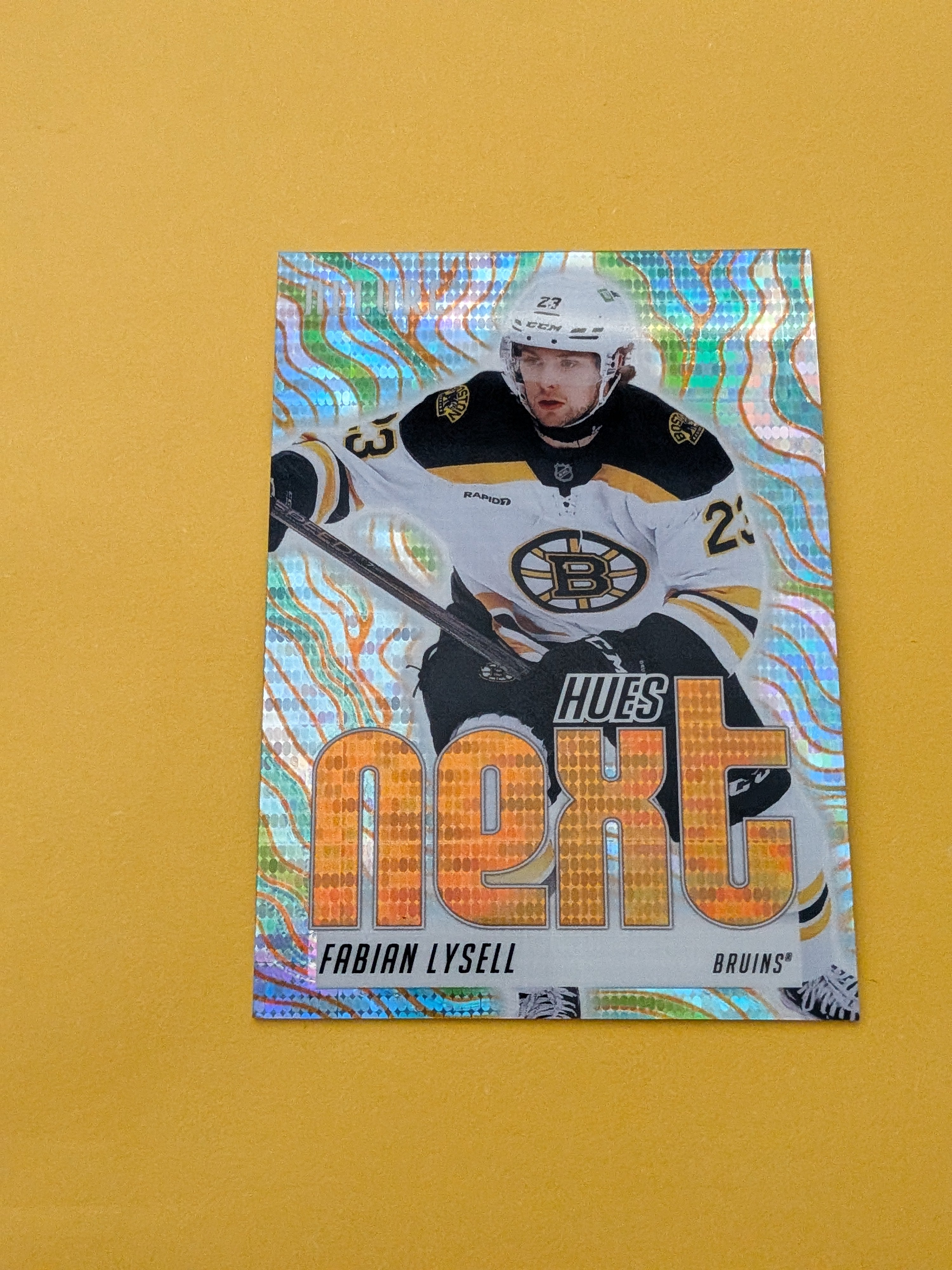 Fabian Lysell 25-26 Allure Hues Next Orange Spectrum Card 279/299