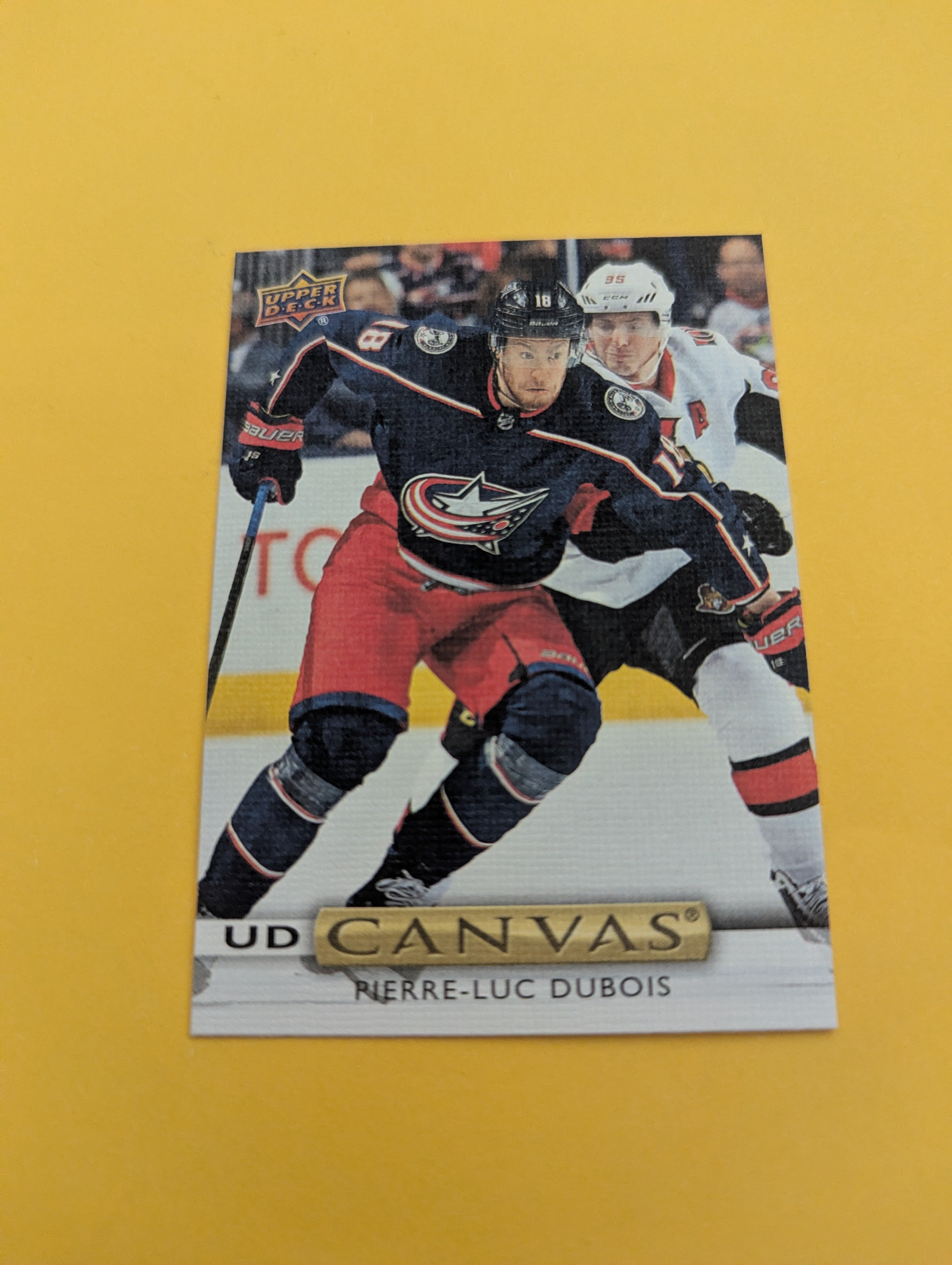 Pierre Luc Dubois 19-20 Upper Deck UD Canvas Card