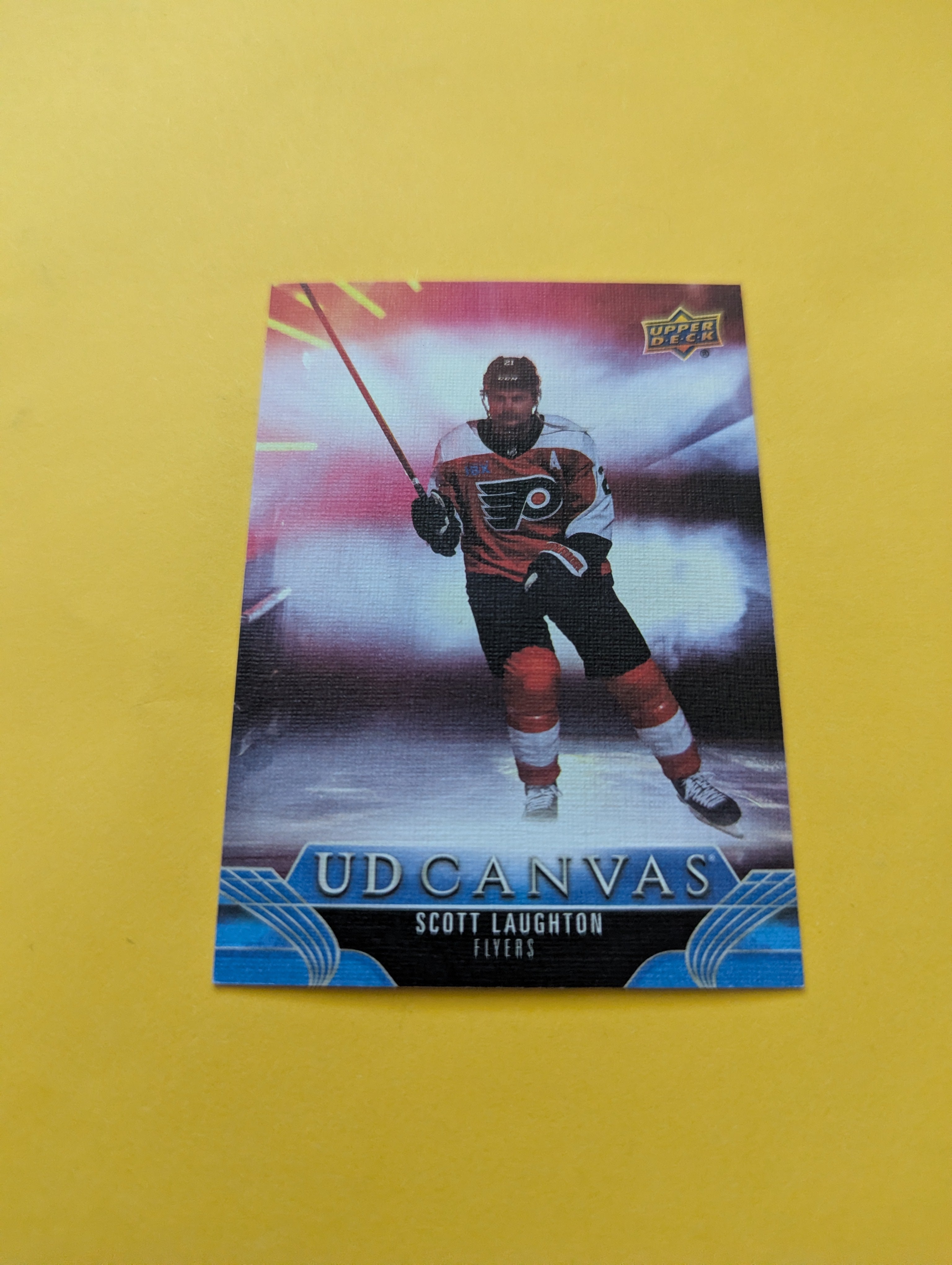 Scott Laughton 23-24 Upper Deck UD Canvas Card