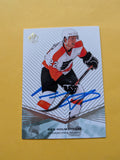 Ben Holmstrom Signed Philadelphia Flyers Rookie Card B