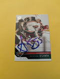 Andrew Brunette Signed Minnesota Wild Card