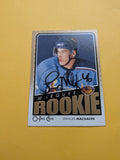 Spencer Machacek Signed Atlanta Thrashers Rookie Card A