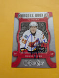 David Moss Signed Calgary Flames Rookie Card C