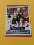 Brandon Pirri Signed Chicago Blackhawks Card