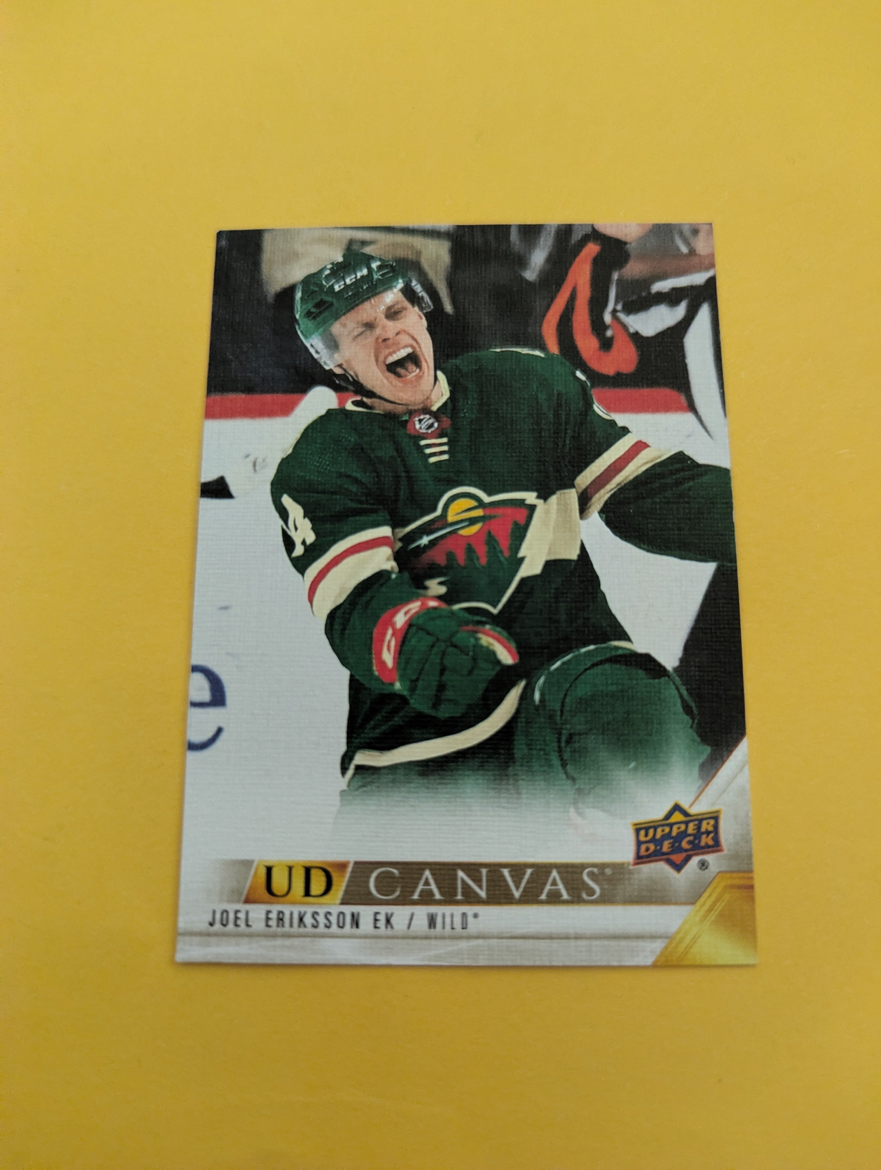 Joel Eriksson Ek 22-23 Upper Deck UD Canvas Card