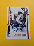 Jim Slater Signed Winnipeg Jets Card A