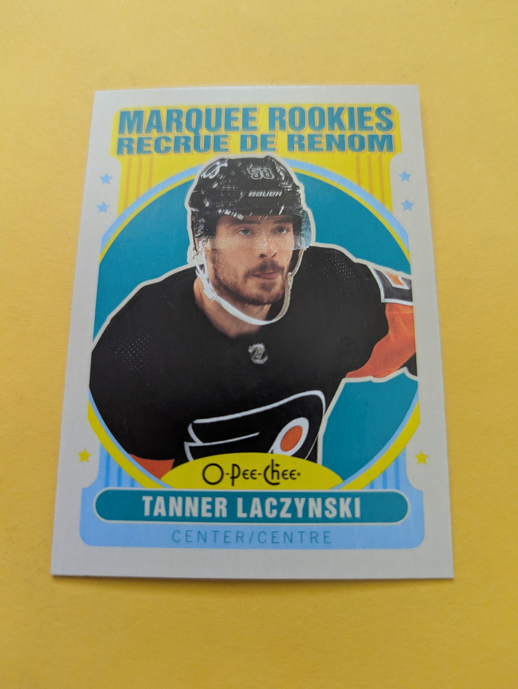 Tanner Laczynski 21-22 OPC Retro Rookie Card