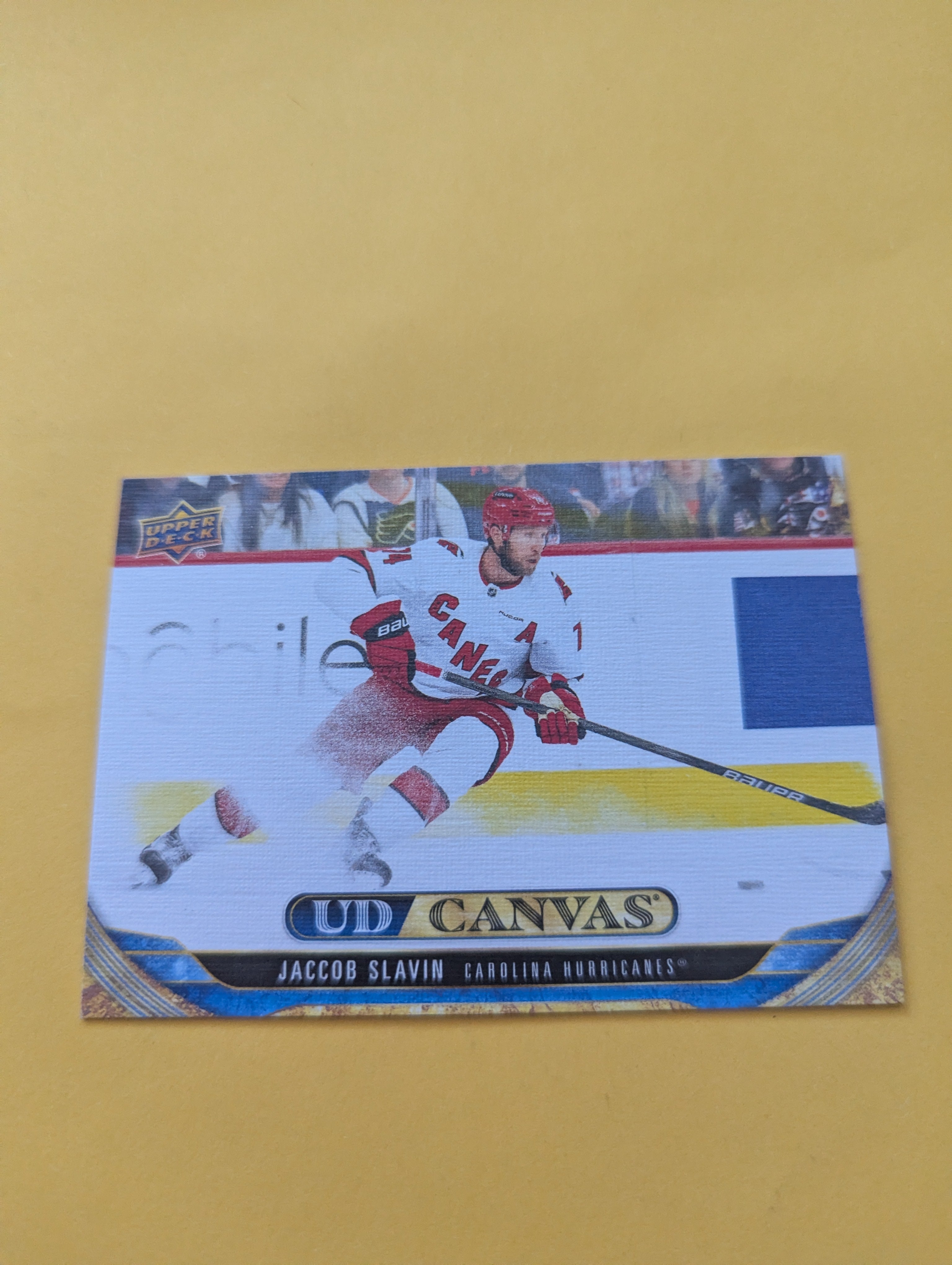 Jaccob Slavin 24-25 Upper Deck UD Canvas Card