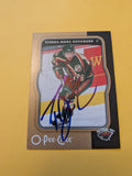 Pierre Marc Bouchard Signed Minnesota Wild Card A