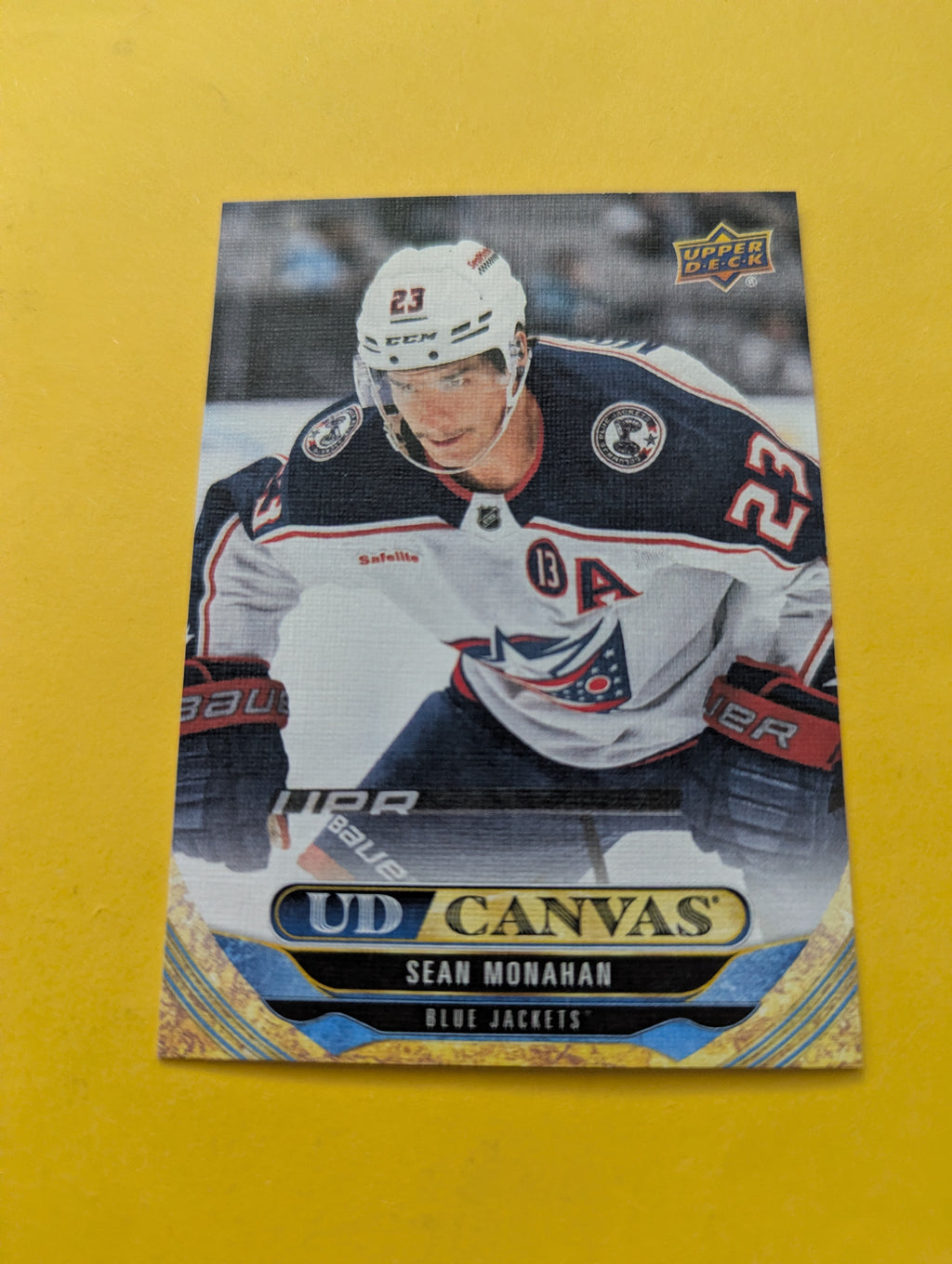 Sean Monahan 24-25 Upper Deck UD Canvas Card
